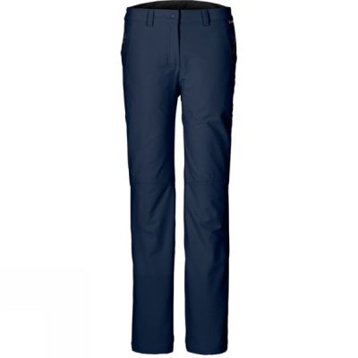 Pantalones Jack Wolfskin Activate Winter Mujer - Azul Oscuro Marino - Chile ZYM317284